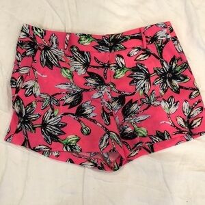 Zoa Floral Shorts Pink Size Small